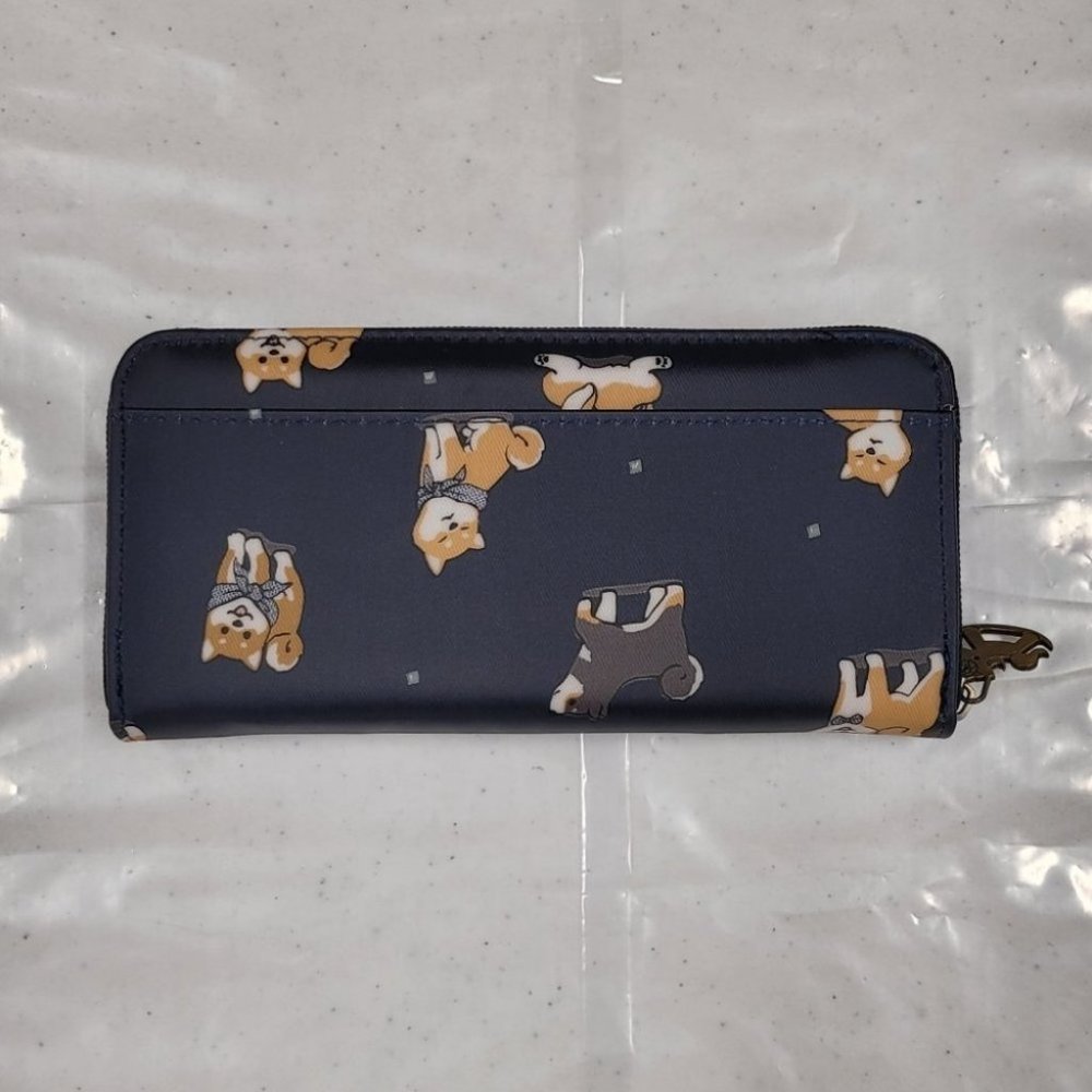Waterproof Shiba Long Wallet Fits Phone & Bills - Picture 9 of 15